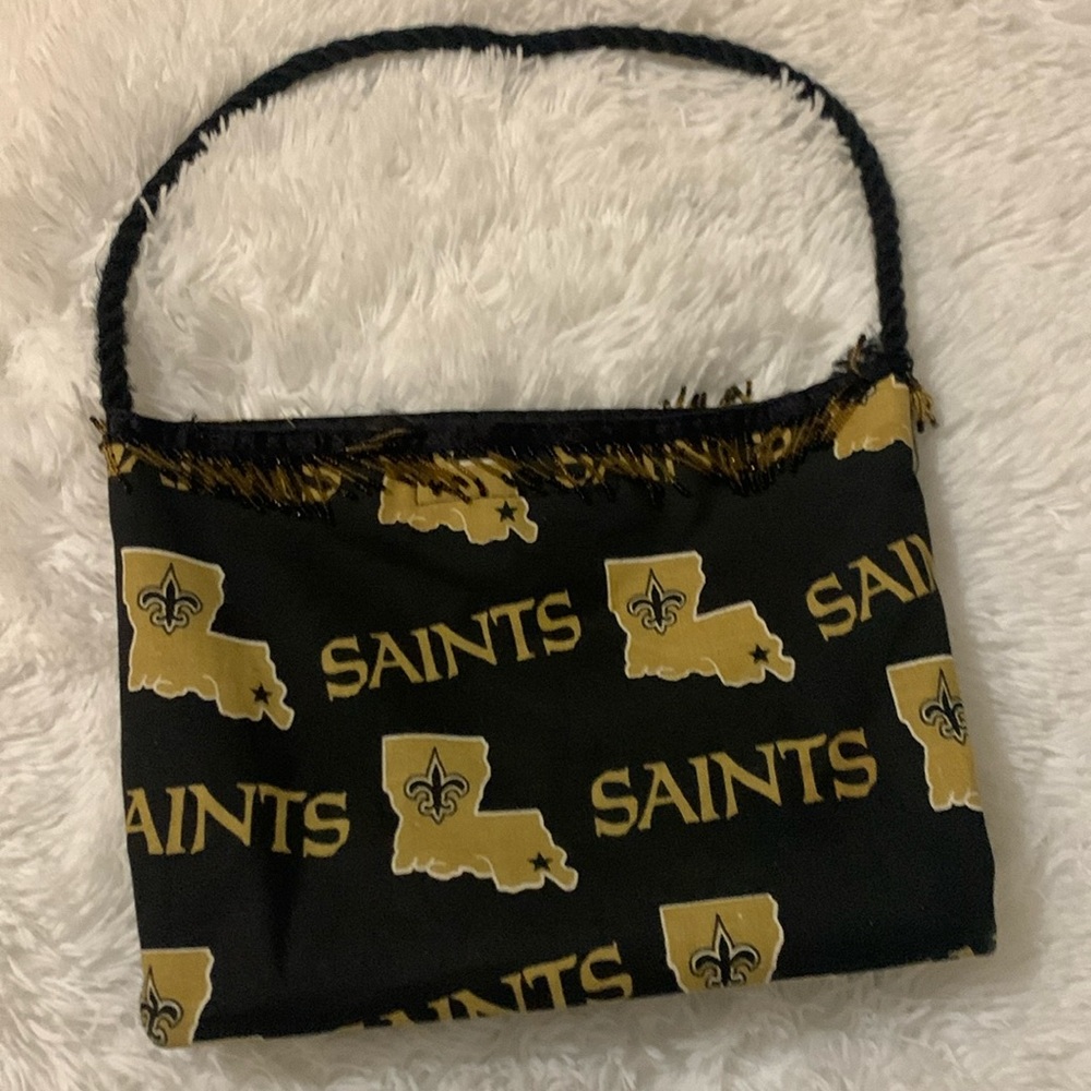 Ladies Small New Orleans Saints Purse Handbag